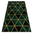 Ковёр Emerald 1020, зелёный / золотой