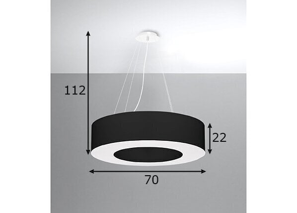 Sollux gaismeklis Saturno 70 cena un informācija | Piekaramās lampas | 220.lv