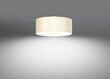 Sollux griestu lampa Skala, balta, 30 cm цена и информация | Griestu lampas | 220.lv