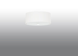 Sollux griestu lampa Skala, balta, 30 cm цена и информация | Потолочные светильники | 220.lv