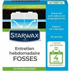 Līdzeklis septiskās tvertnes apkopei Starwax 656, 450 g - 4 mēneši цена и информация | Микроорганизмы, бактерии | 220.lv