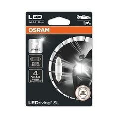 Automašīnas spuldzīte Osram LED Retrofit 0.5 W 12 V SV8.5-85, 1 gab. (L6436CW-01B) цена и информация | Автомобильные лампочки | 220.lv