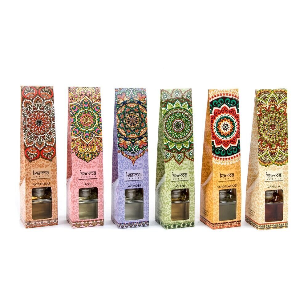 Mājas aromātu komplekts DKD Home Decor Mandala, 60 ml, 6 gab. cena un informācija | Mājas aromāti | 220.lv