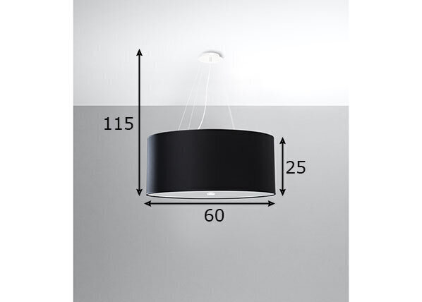 Sollux gaismeklis Otto 60 цена и информация | Piekaramās lampas | 220.lv