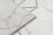 Paklājs EMERALD ekskluzīvs 1019 glamour, stilīgs dimants, marvalzis krēms / zelts cena un informācija | Paklāji | 220.lv