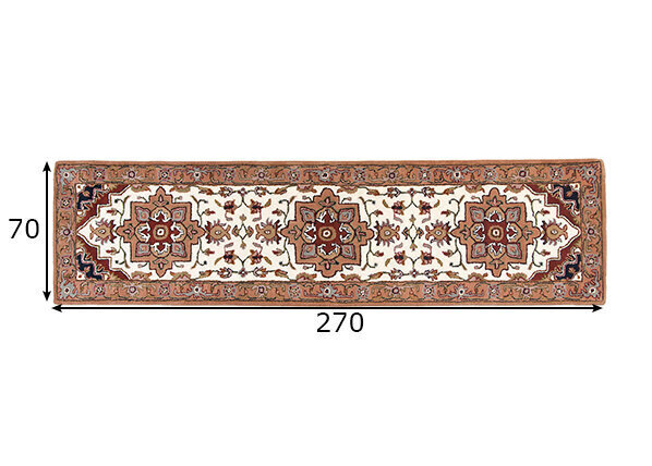 Theko paklājs Royal Heriz 70x270 cm cena un informācija | Paklāji | 220.lv