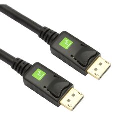 Techly Monitor cable DisplayPort/DisplayPort, M/M, black, 3m cena un informācija | Techly TV un Sadzīves tehnika | 220.lv