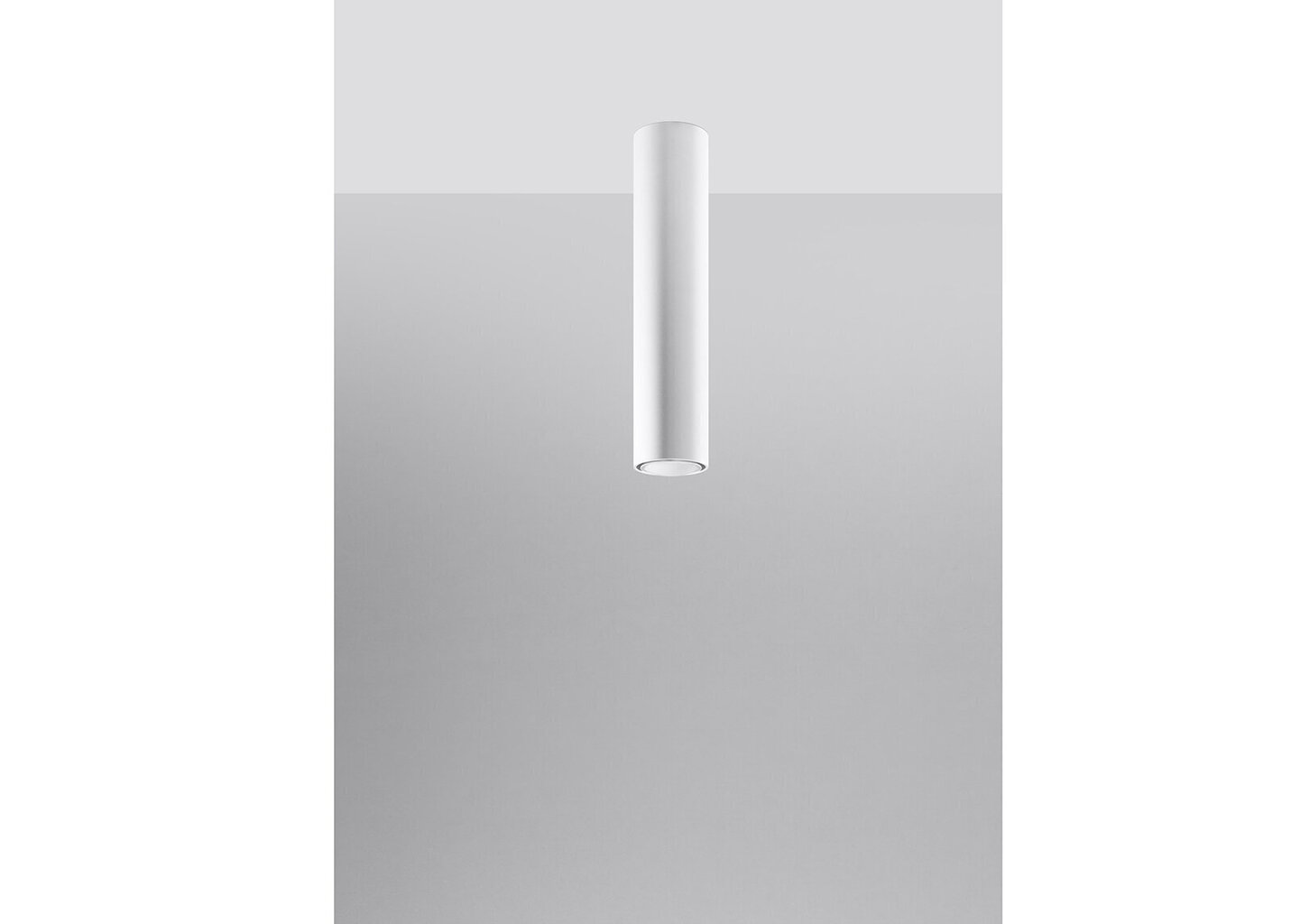 Sollux griestu lampa Lagos, balta, 40 cm cena un informācija | Griestu lampas | 220.lv