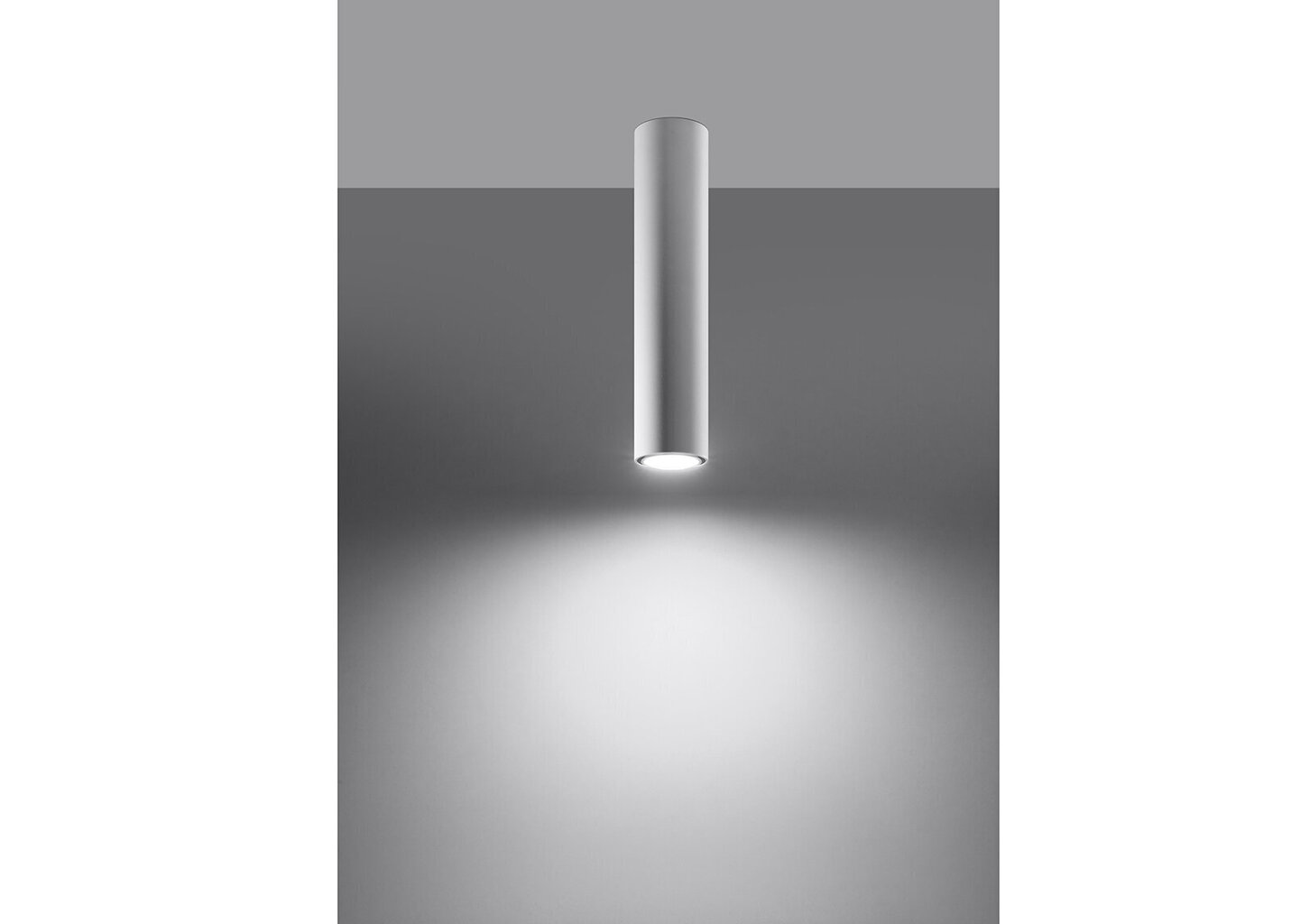 Sollux griestu lampa Lagos, balta, 40 cm cena un informācija | Griestu lampas | 220.lv