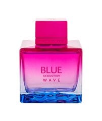 Tualetes ūdens Antonio Banderas Blue Seduction Wave EDT sievietēm 100 ml cena un informācija | Sieviešu smaržas | 220.lv