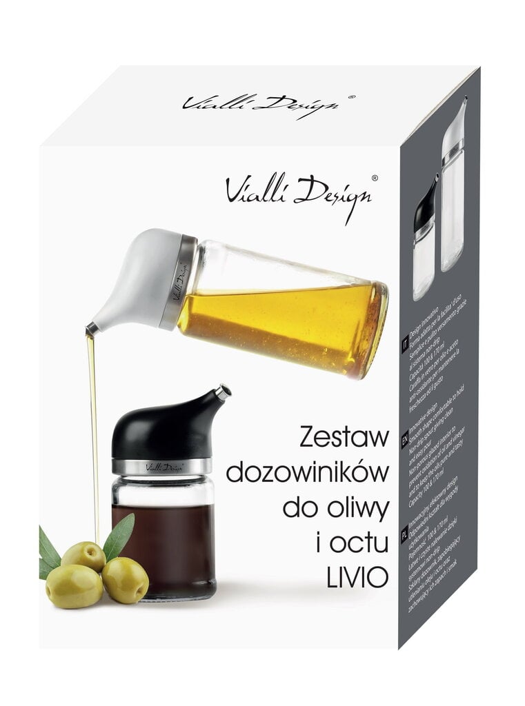 Vialli Design eļļas dozatoru komplekts, 2 daļas цена и информация | Virtuves piederumi | 220.lv