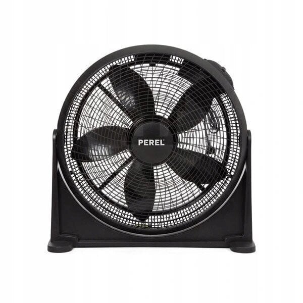 Ventilators Perel Turbofan 50 cm 70W, melns цена и информация | Ventilatori | 220.lv