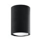 Sollux griestu lampa Lagos, melna, 10 cm cena un informācija | Griestu lampas | 220.lv