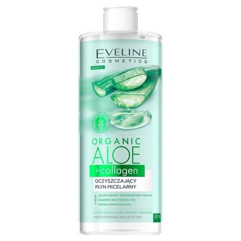 Attīrošs micelārais ūdens Eveline Organic Aloe + Collagen 400 ml cena un informācija | Sejas ādas kopšana | 220.lv
