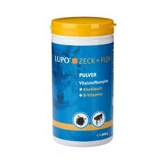 Luposan Zeck+Floh uztura bagātinātājs ar ķiploku un vitamīnu kompleksu aizsardzībai pret ārējiem parazītiem (ērcēm, blusām), 1 kg цена и информация | Витамины, пищевые добавки, анти-паразит продукты для собак | 220.lv