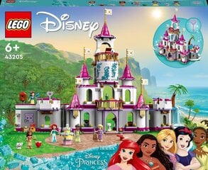 43205 LEGO® | Disney Princess Nepārspējama piedzīvojumu pils цена и информация | Конструкторы и кубики | 220.lv