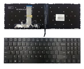 Lenovo: Legion Y520, Y520-15Ikb, Y720-15Ikb, R720 R720-15Ikb ar baltu apgaismojumu cena un informācija | Komponentu piederumi | 220.lv