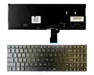 Asus UX52, UX52A, UX52V, UX52VS, UX501 ar apgaismojumu цена и информация | Аксессуары для компонентов | 220.lv