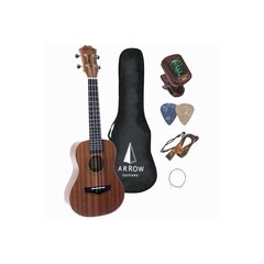 Комплект для концертной укулеле Arrow MH10 красное дерево цена и информация | Гитары | 220.lv