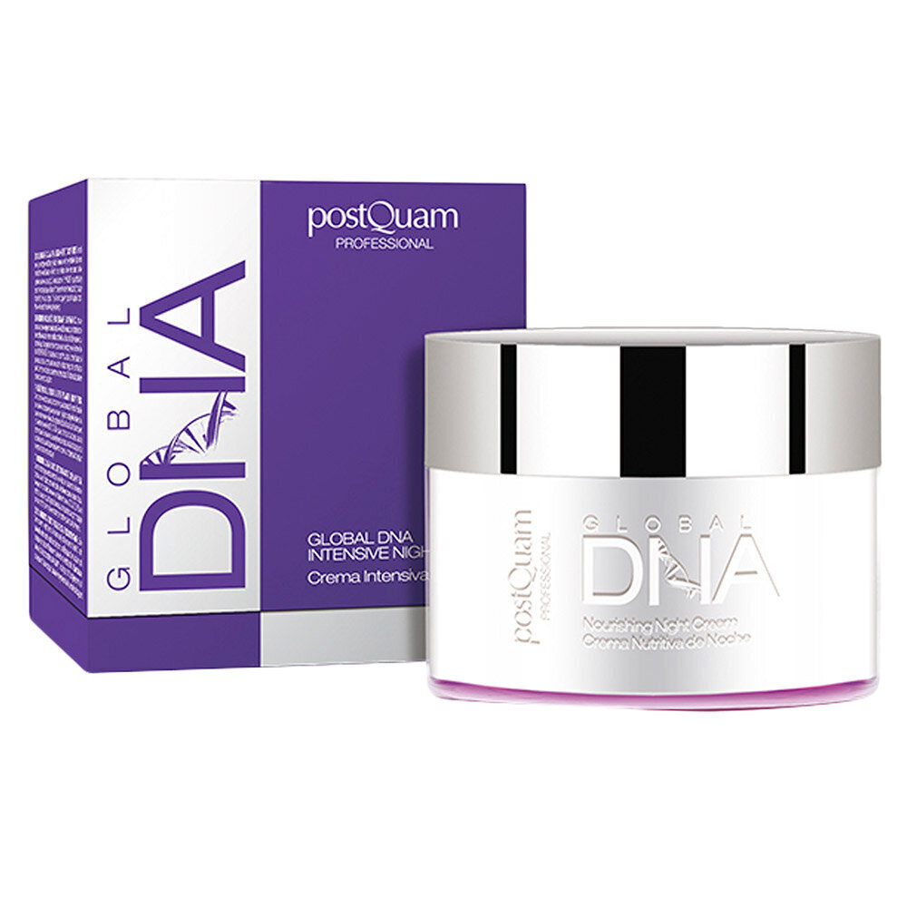 Nakts krēms Postquam Global DNA (50 ml) cena un informācija | Sejas krēmi | 220.lv