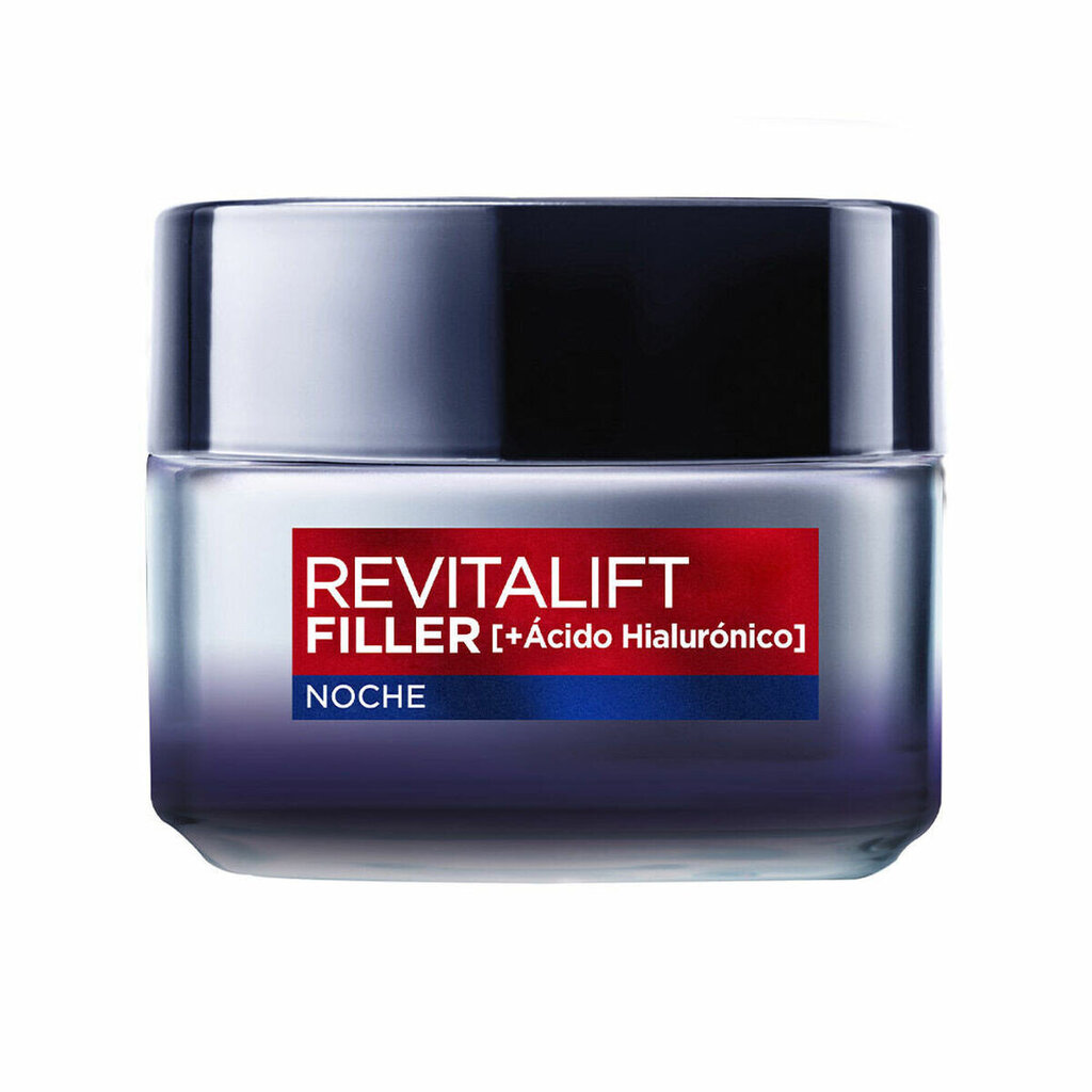 Nakts krēms L'Oreal Make Up Revitalift Filler Ar hialuronskābi (50 ml) cena un informācija | Sejas krēmi | 220.lv