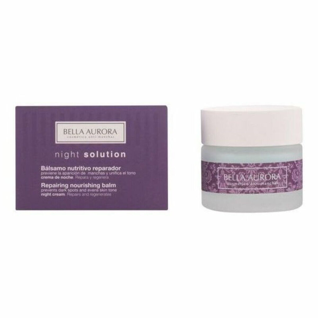 Atjaunojošs balzams sejai Bella Aurora Night Solution (50 ml) цена и информация | Sejas krēmi | 220.lv