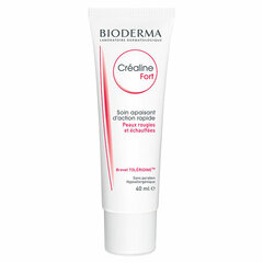 Крем против покраснений Bioderma Crealine Fort (40 ml) цена и информация | Наносите на чистую кожу лица. Подержите около 10-15 минут и смойте водой. | 220.lv