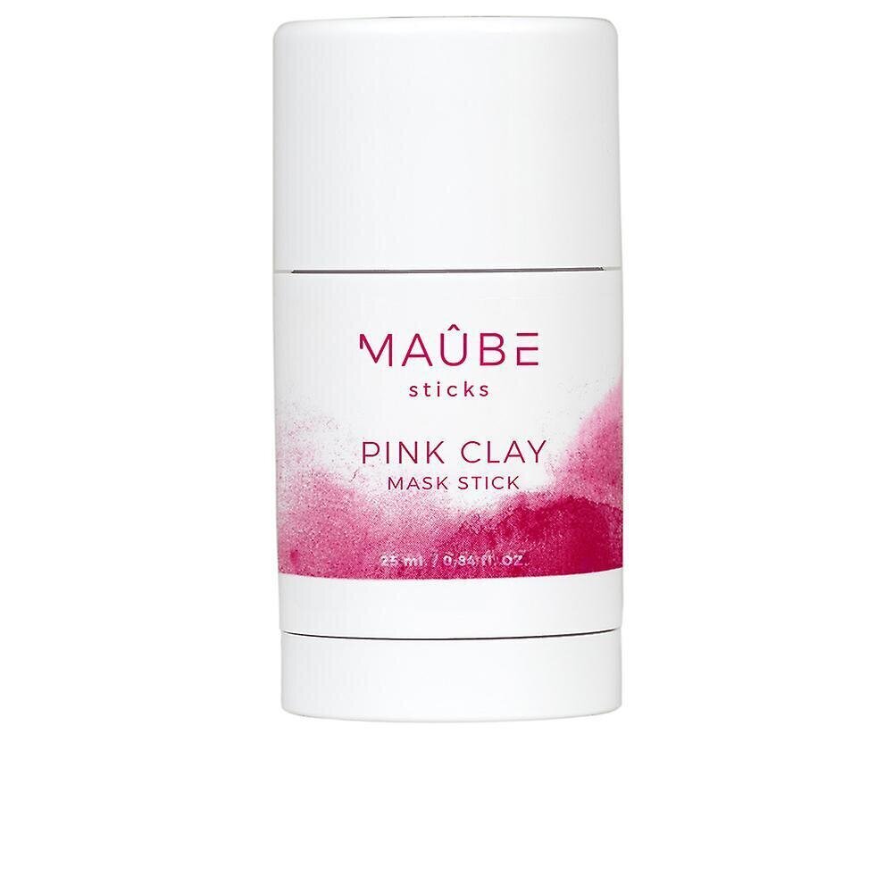 Sejas maska Pink Clay Maûbe (25 ml) cena un informācija | Sejas maskas, acu maskas | 220.lv