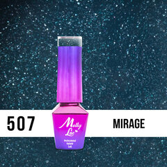 Гель лак для ногтей MollyLac - Mirage 5 мл Но. 507 цена и информация | Лаки для ногтей, укрепители | 220.lv