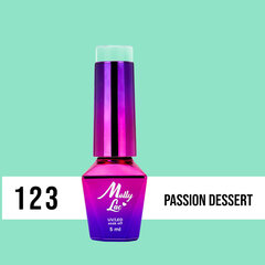 Гель лак для ногтей Molly Lac - Yoghurt Passion Dessert 5ml Но. 123 цена и информация | Лаки для ногтей, укрепители | 220.lv