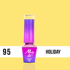 Гель лак для ногтей Molly Lac - Rest-Relax Holiday 5ml Но. 95 цена и информация | Лаки для ногтей, укрепители | 220.lv