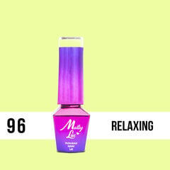 Gela nagu laka Molly Lac - Rest-Relax Relaxing Nr. 96, 5ml cena un informācija | Nagu lakas, stiprinātāji | 220.lv