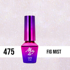 Гель лак для ногтей Molly Lac - Macarons Fig Mist 5ml Но. 475 цена и информация | Лаки для ногтей, укрепители | 220.lv