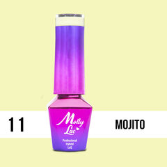 Гель лак для ногтей Molly Lac - Cocktails - Drinks - Mojito 5ml Но. 11 цена и информация | Лаки для ногтей, укрепители | 220.lv