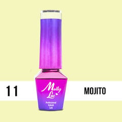 Gela nagu laka Molly Lac - Cocktails - Drinks - Mojito Nr. 11, 5ml cena un informācija | Nagu lakas, stiprinātāji | 220.lv