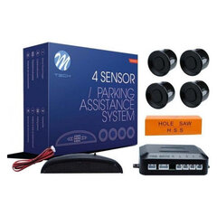 Parking Sensor M-Tech Melns (4 x 21,5 mm) cena un informācija | Auto piederumi | 220.lv