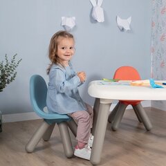 Dārza un istabas krēsls ar atzveltni, SMOBY, zils цена и информация | Детские столы и стулья | 220.lv