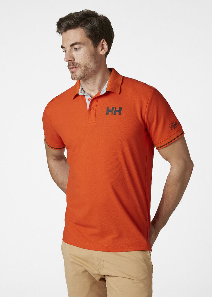 Helly Hansen vīriešu polo krekls HP SHORE, oranžā krāsā 907132091 цена и информация | Vīriešu T-krekli | 220.lv