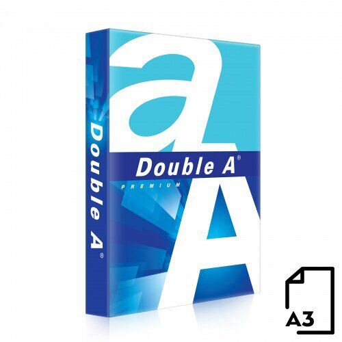 Papīrs Double A (A kategorija), A3, 80 g, 500 lapas цена и информация | Burtnīcas un papīra preces | 220.lv