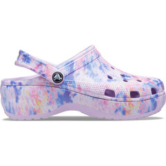 Crocs™ Classic Platform TieDye Graphic Clog Women's 166747 цена и информация | Женские босоножки | 220.lv