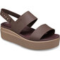 Crocs™ Brooklyn Low Wedge Womens 200409 cena un informācija | Sieviešu sandales | 220.lv