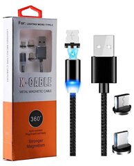 Кабель USB с разъемом Micro USB, белый цена и информация | Кабели для телефонов | 220.lv