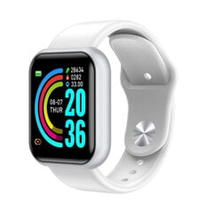iWear M8 Фитнес Смарт-часы с Full Touch 1,3 '' IPS дисплеем изм. HR & кровяного давления / Соц. сети Белый цена и информация | Смарт-часы (smartwatch) | 220.lv