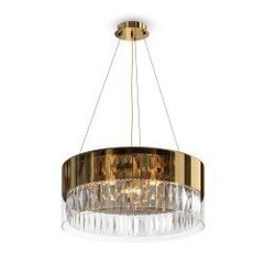 Griestu lampa Maytoni Modern kolekcija zelta krāsā ar stikla detaļām &Oslash;50cm 6xE14 MOD313PL-06G cena un informācija | Griestu lampas | 220.lv