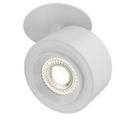 Griestu lampa Maytoni Celling &amp;amp; Wall kolekcija baltā krāsā 12W 3000K 12,7cm C063CL-L12W3K cena un informācija | Griestu lampas | 220.lv