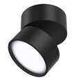 Griestu lampa Maytoni Celling &amp; Wall kolekcija melnā krāsā 12W 3000K Ø8,5cm C024CL-L12B4K