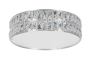 Griestu lampa Maxlight Diamante kolekcija hroma krāsā ar kristāliem &Oslash;38cm 5xG9 C0121 цена и информация | Потолочные светильники | 220.lv