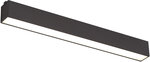 LED lineārais gaismeklis Maxlight Linear kolekcija melns 18W 4000K 57cm C0190D