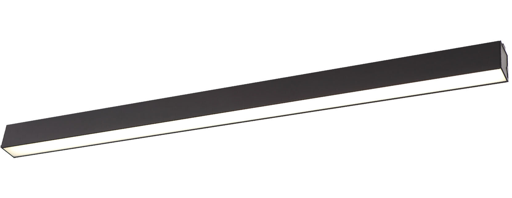 LED lineārais gaismeklis Maxlight Linear kolekcija melns 36W 4000K 113,5cm C0175 cena un informācija | Griestu lampas | 220.lv