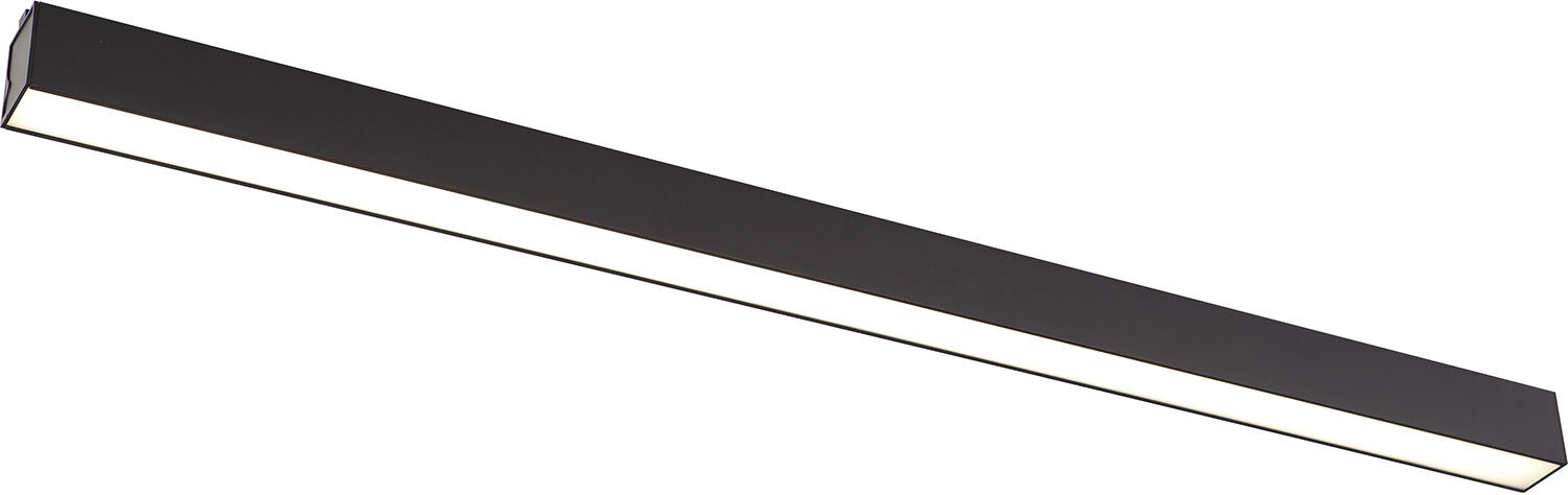 LED lineārais gaismeklis Maxlight Linear kolekcija melns 36W 4000K 113,5cm C0175D cena un informācija | Griestu lampas | 220.lv